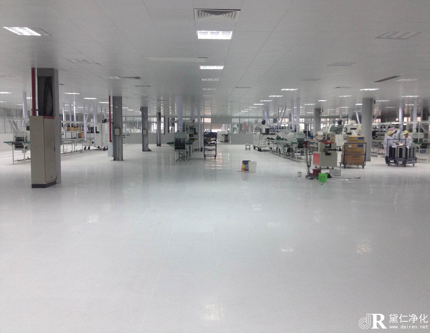 上海浦東電子潔凈廠房設(shè)計(jì)施工案例